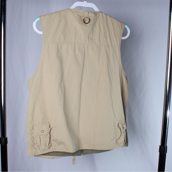 American Living Vintage 90's Vest M Zip Up Outdoor Utility Hunting Fishing Men's - Picture 2 of 5